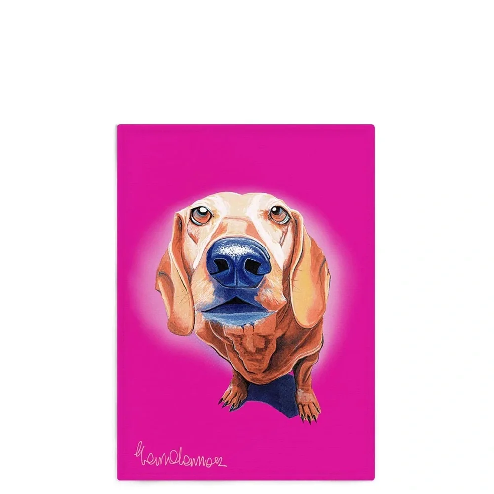New Boxed Three Irish Artist Eoin O’Connor “MUTZ” Dish Tea Towels Dogs Ireland